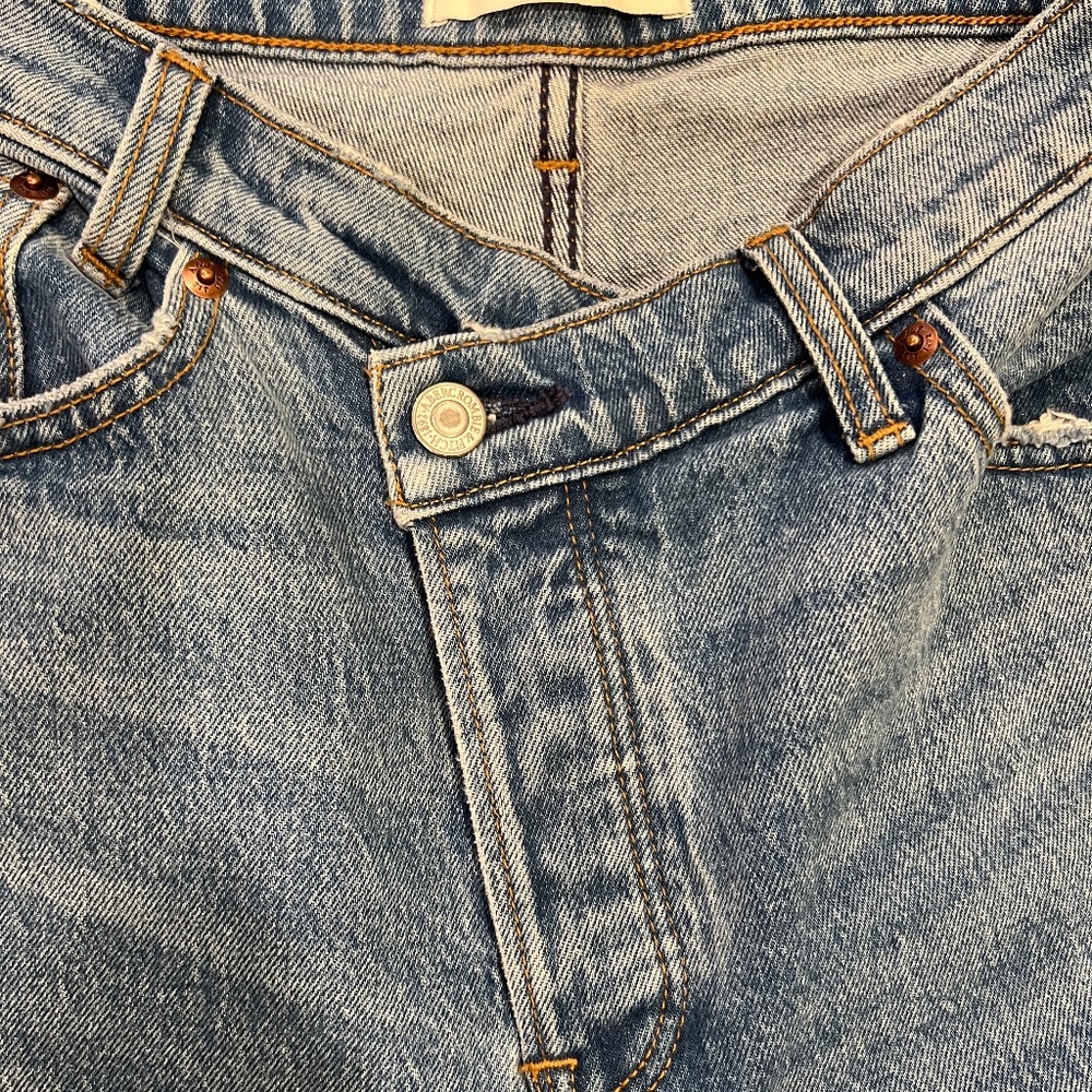Abercrombie and fitch crossover jeans